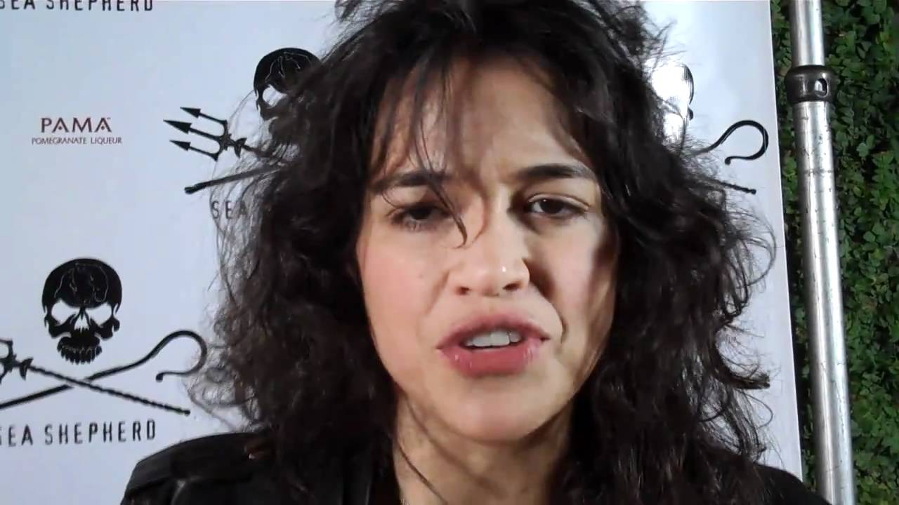 Michelle Rodriguez at Sea Shepherd Fundraiser