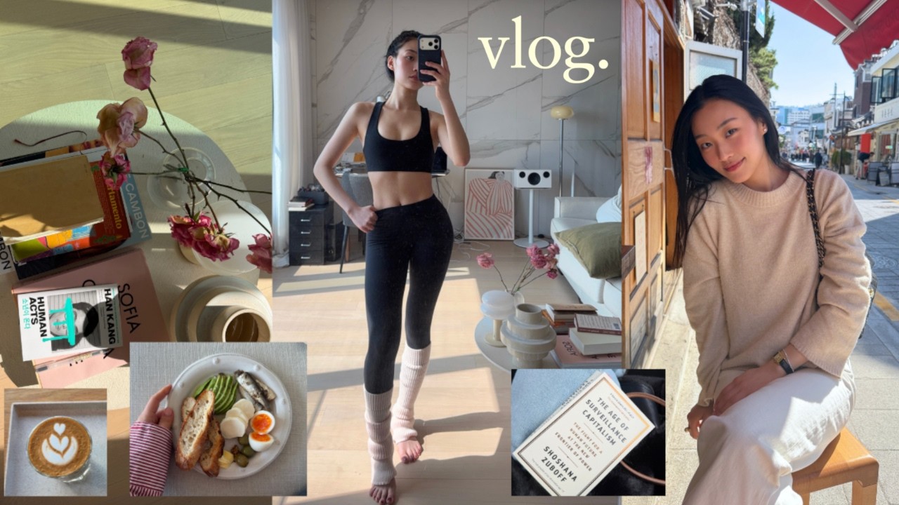 cozy winter days in seoul 🤍 regulating my nervous system, routines, new hobbies