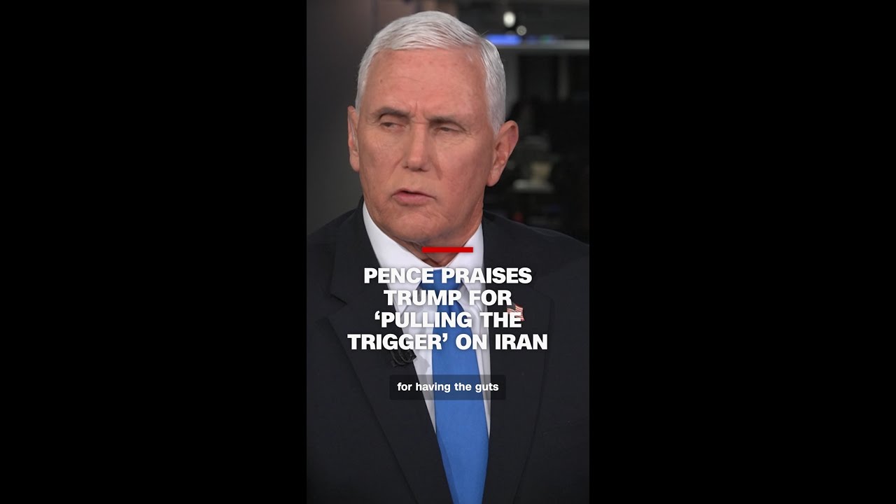 Pence praises Trump for &lsquo;pulling the trigger&rsquo; on Iran
