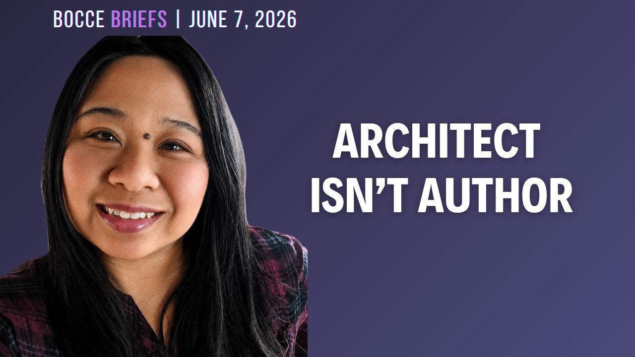 Victoria Burke Can Call Herself the Architect, But Not the Author of AB933 (Section 47.1)
