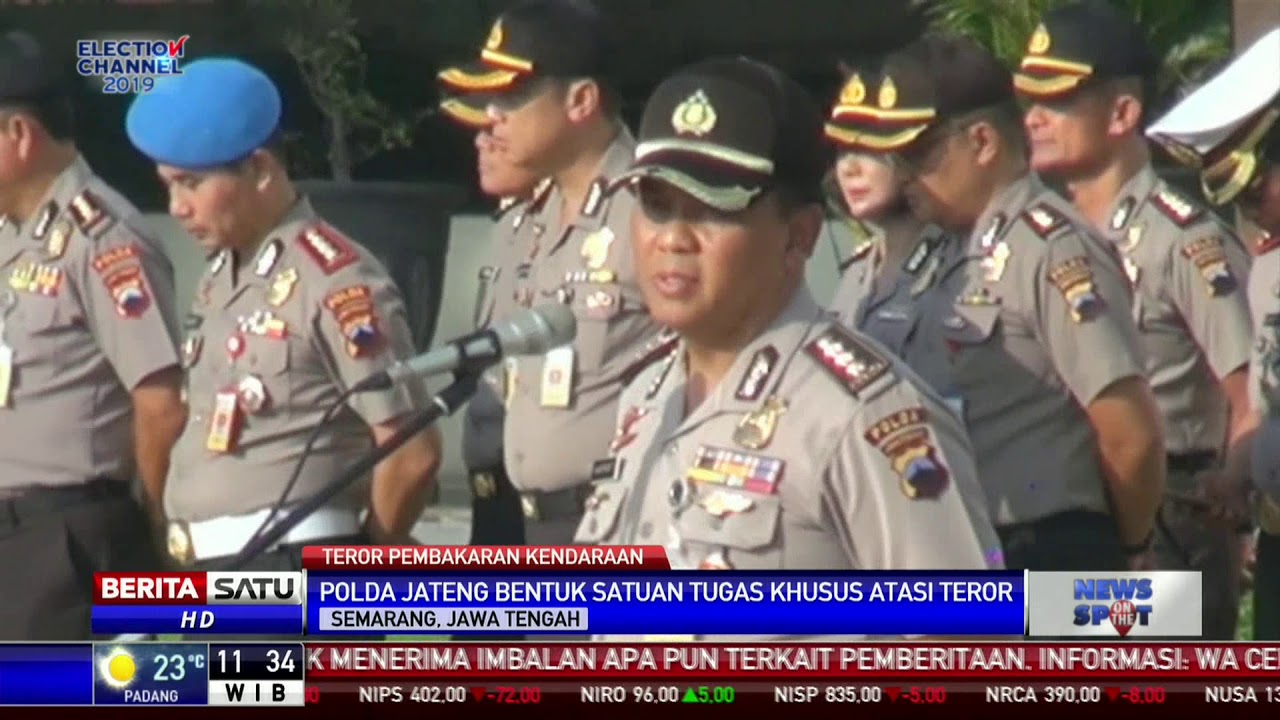 Polda Jateng Bentuk Satgas Atasi Teror Pembakaran Kendaraan