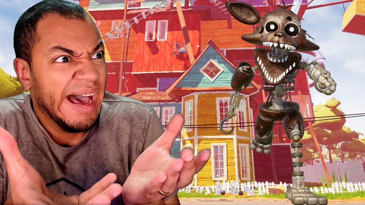 O FOXY É UM VIZINHO MUITO PIOR QUE O FREDBEAR! – Hello Neighbor