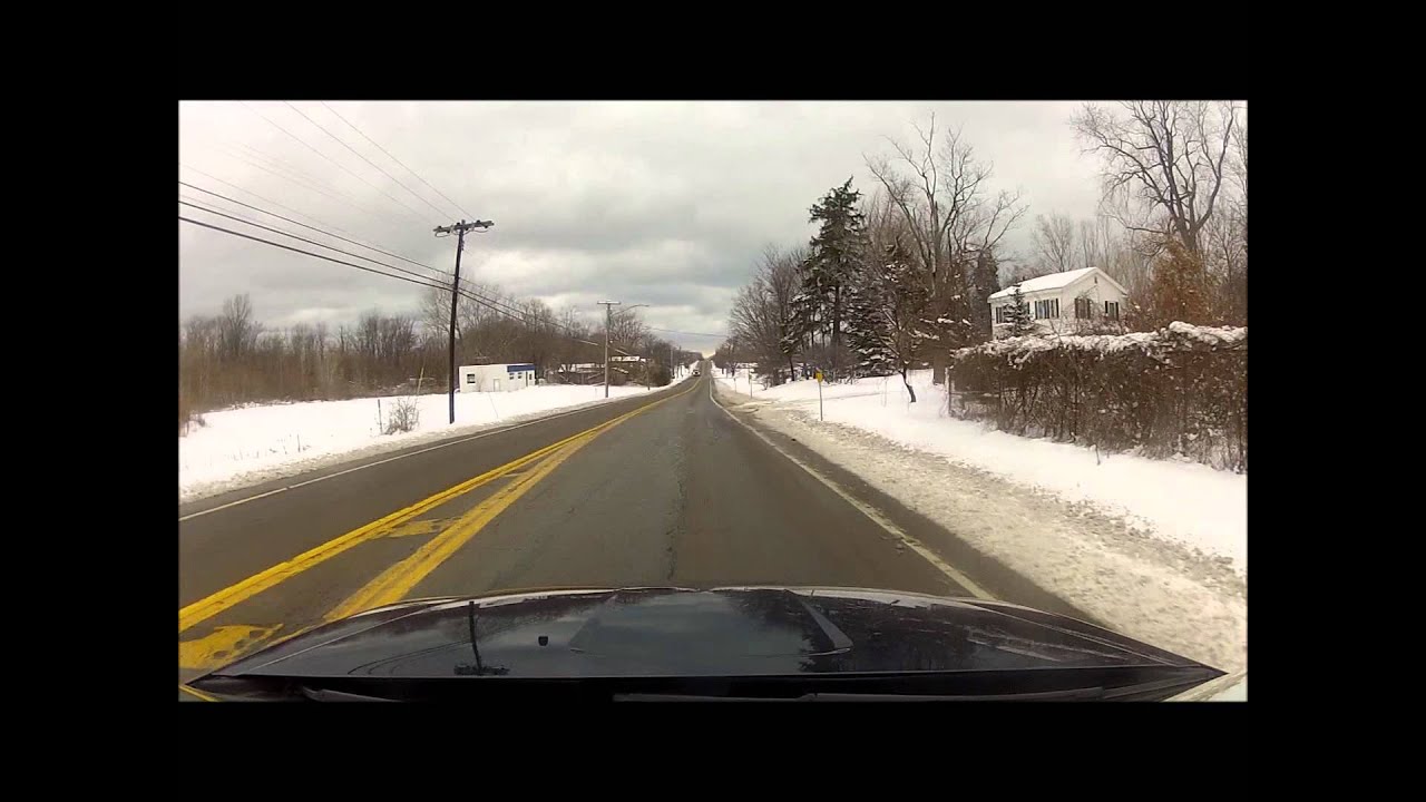 Westfield, NY (December 28th, 2012) - Portage Road South to North