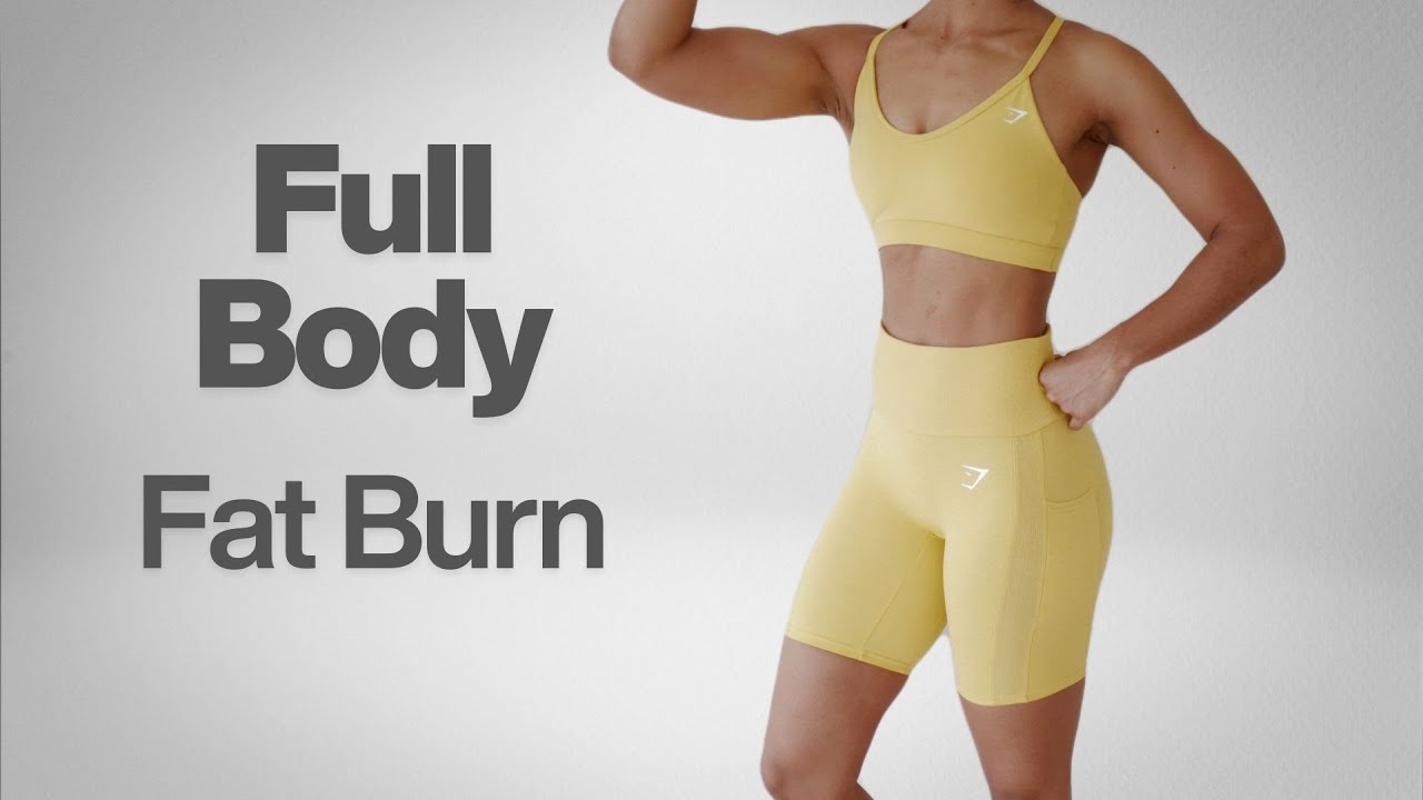 20 Minute Standing Full Body Fat Burn (No Squats | Knee Friendly + No Equipment)