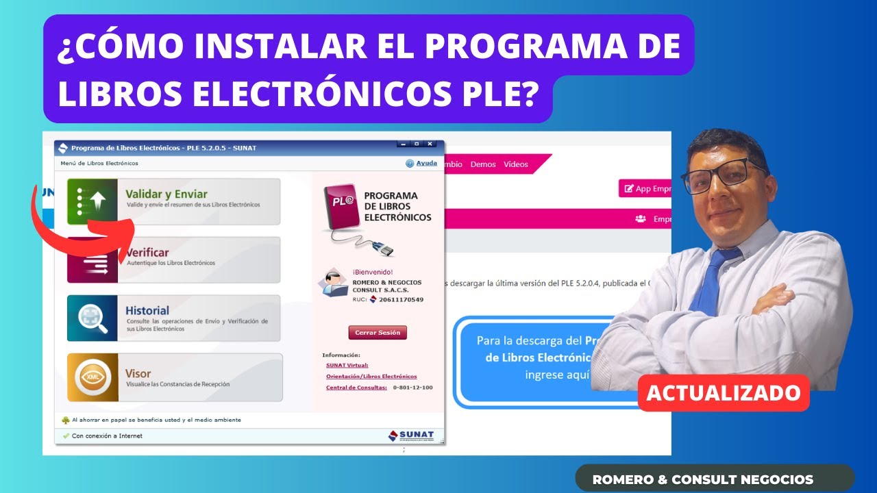 Actualizado: 😱¿Cómo instalar el Programa de Libros Electrónicos SUNAT de forma correcta?🤔