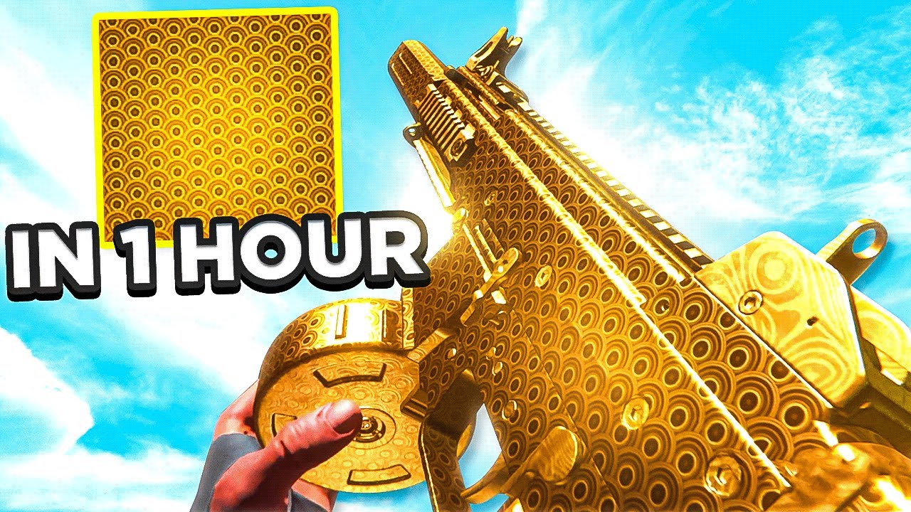Как разблокировать «Позолоченный камуфляж» за 1 ЧАС! (MW3 Gilded Camo Easy Guide)