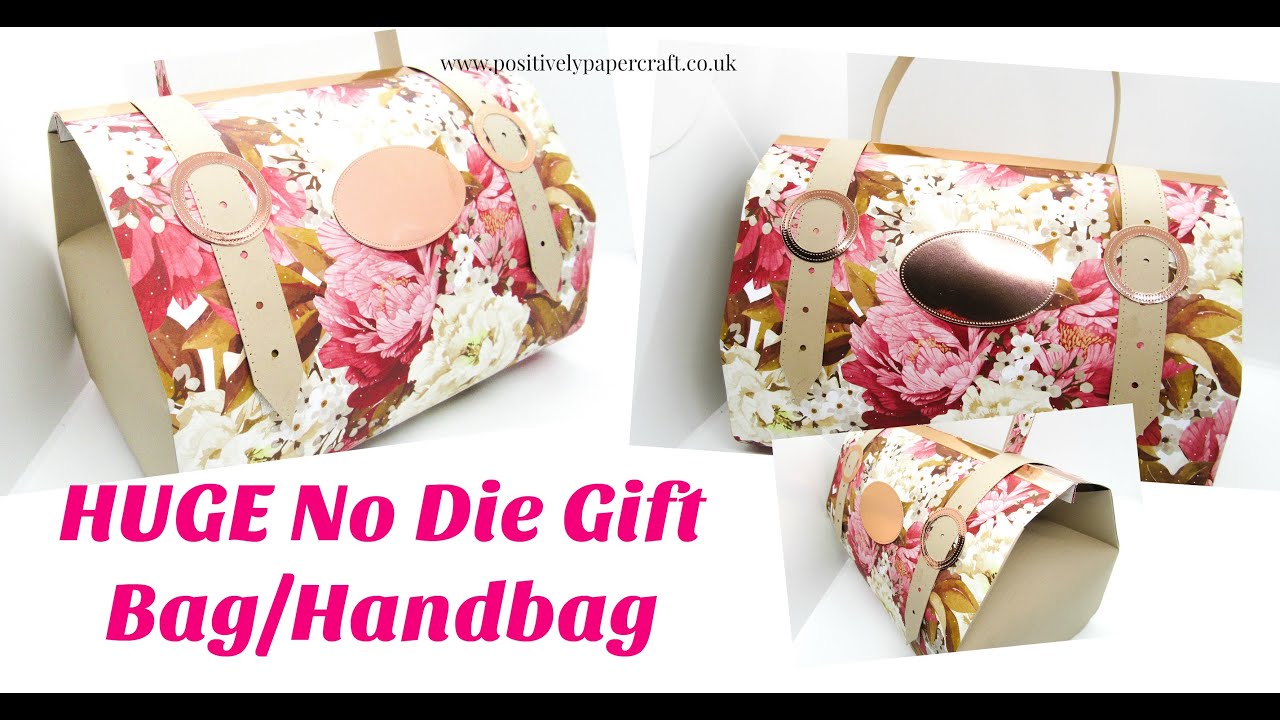 HUGE No DIE Doctors Style Handbag! EASY To Make