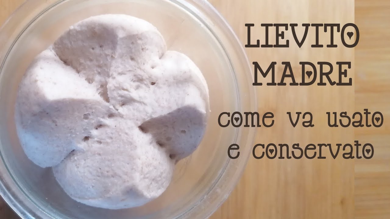 LIEVITO MADRE, come va usato e conservato