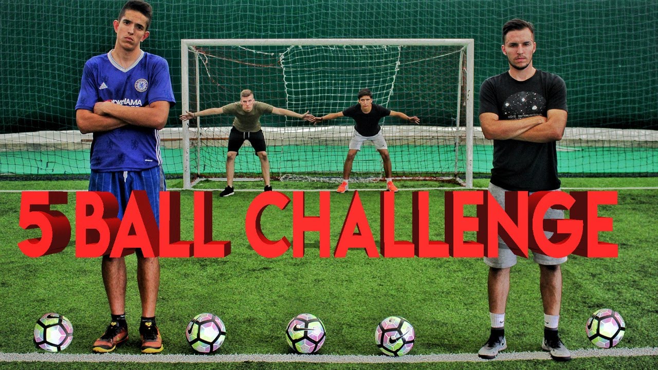 5 BALL CHALLENGE w/ Idzo, Veki & Sekula