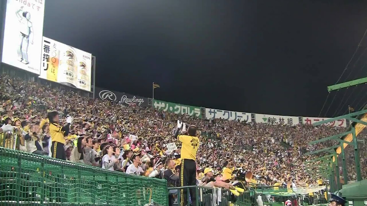 《阪神タイガース》　甲子園　ワッショイワッショイ