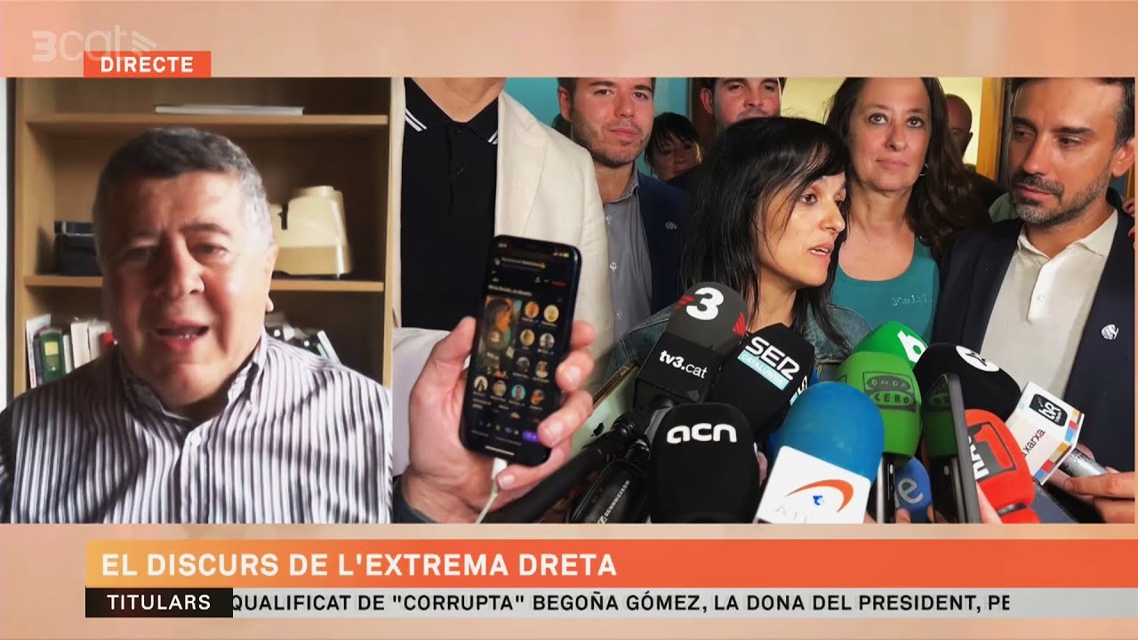 Milei i Le Pen amb Vox Madrid. A Catalunya tenim també Aliança Catalana de Silvia Orriols Matins TV3