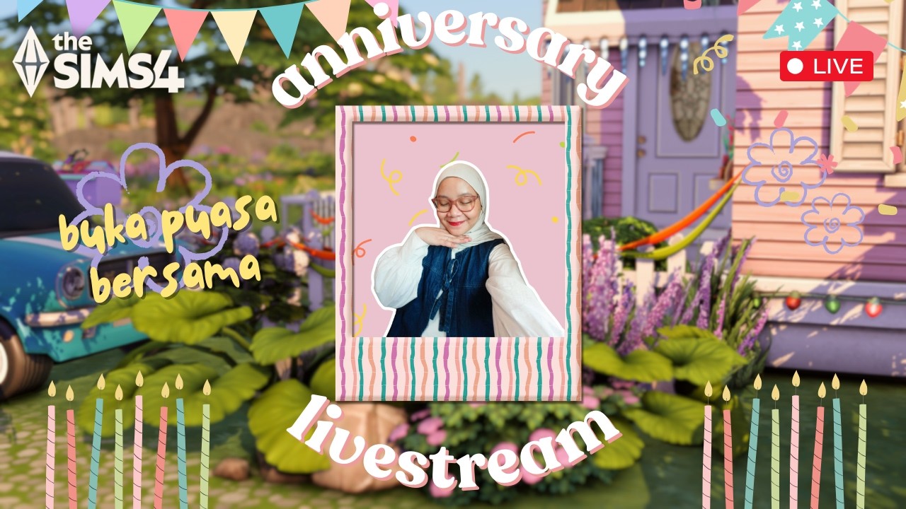 Yuk Buka Puasa Bareng Sambil Main The Sims 4! 2nd Anniversary Livestream Simssalabim | TS4 Indonesia