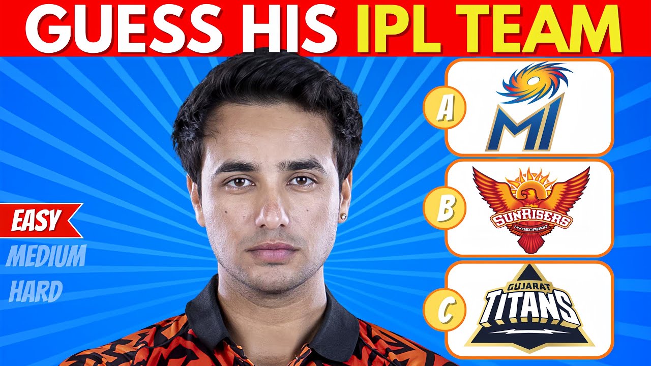 🎯 Guess the 2025 IPL Team of Your Favorite Cricketers! 🏏💥 | Ultimate IPL Quiz Challenge
