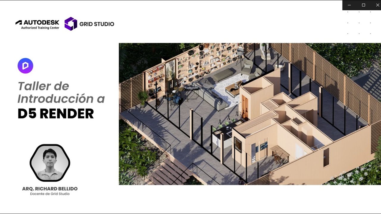 Taller de introducción a D5 Render | Grid Studio