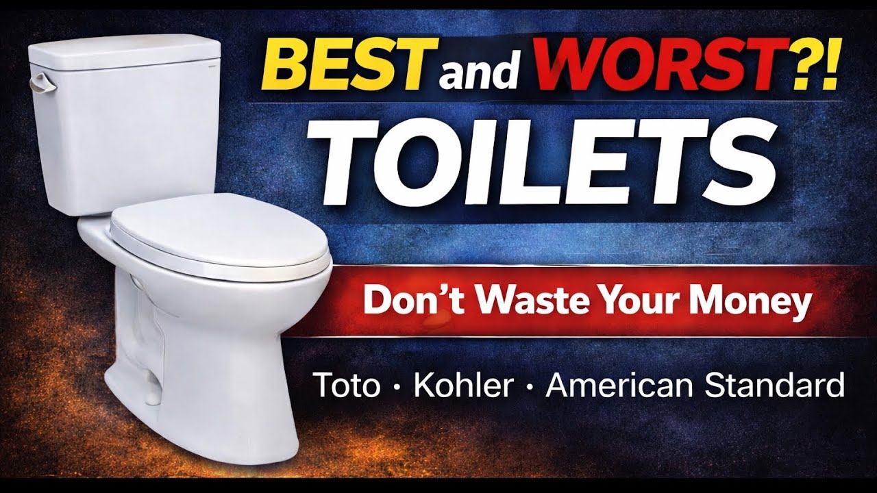 Лучшие и худшие туалеты. Toto Kohler, American Standard, Toto Drake