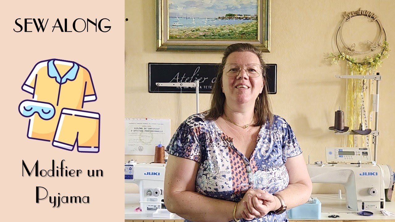 Sew Along : Modifier le patron d'un pyjama en jersey