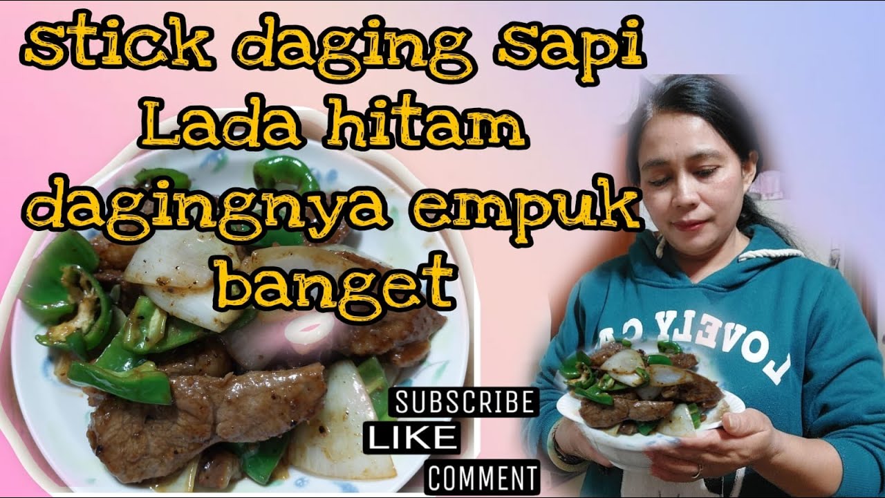 Stick daging sapi lada hitam agar dagingnya empuk  dan tidak keras#stickdagingsapi#stickladahitam