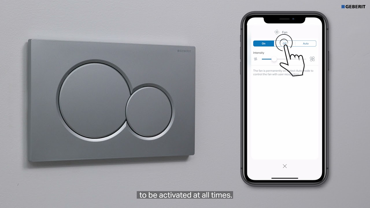 Geberit DuoFresh Home App
