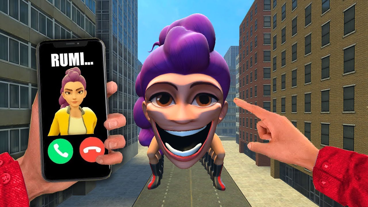 Hungry Rumi??! Rumi Hungry Worm Family is Calling Me in Garry's Mod!