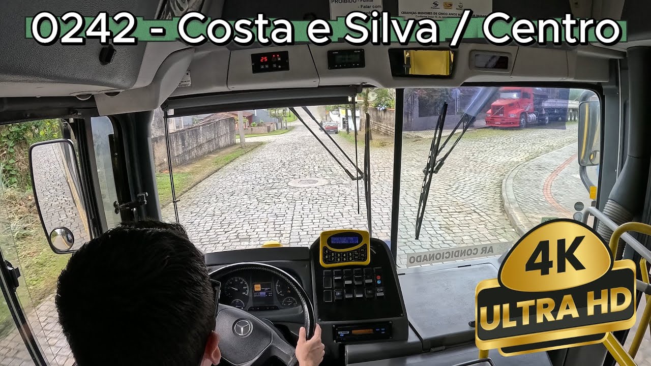 [Onboard] Joinville: Rota 0242 - Costa e Silva / Centro