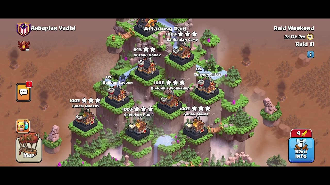 CoC clan capital war how to play 2026