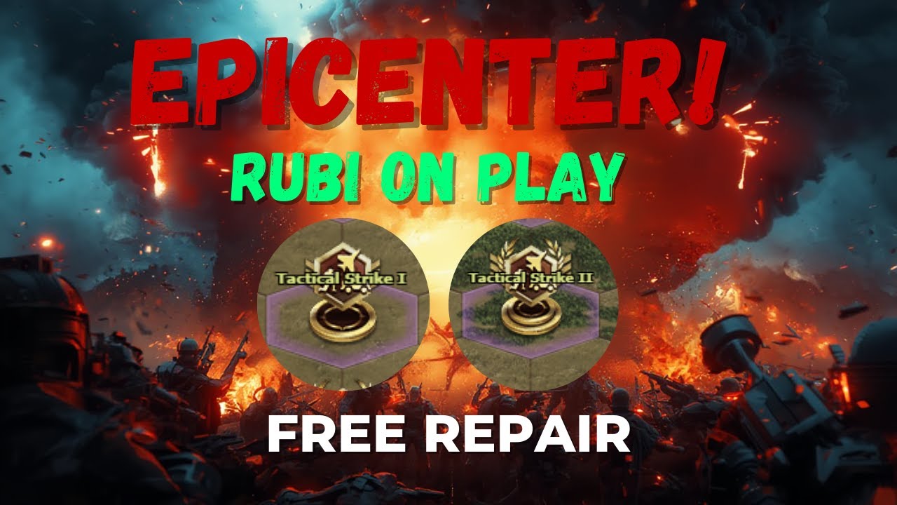 Событие War Commander EPICENTER 🚨 Тактический удар I и II стали ОЧЕНЬ ПРОСТЫМИ | Бесплатный ремон...