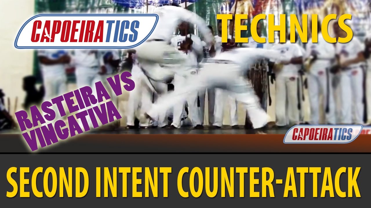 Capoeira RASTEIRA vs Vingativa or Second INTENT Counter-Attack