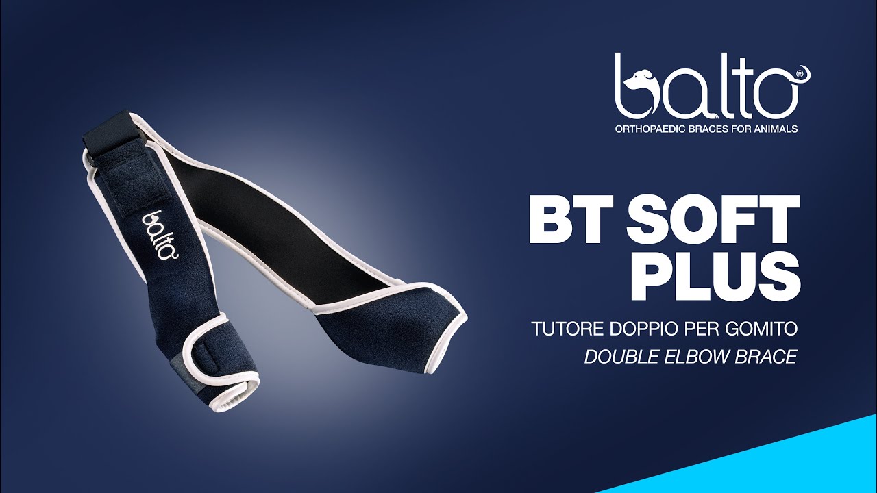 BT SOFT PLUS – TUTORE PER GOMITO DOPPIO - DOUBLE ELBOW BRACE