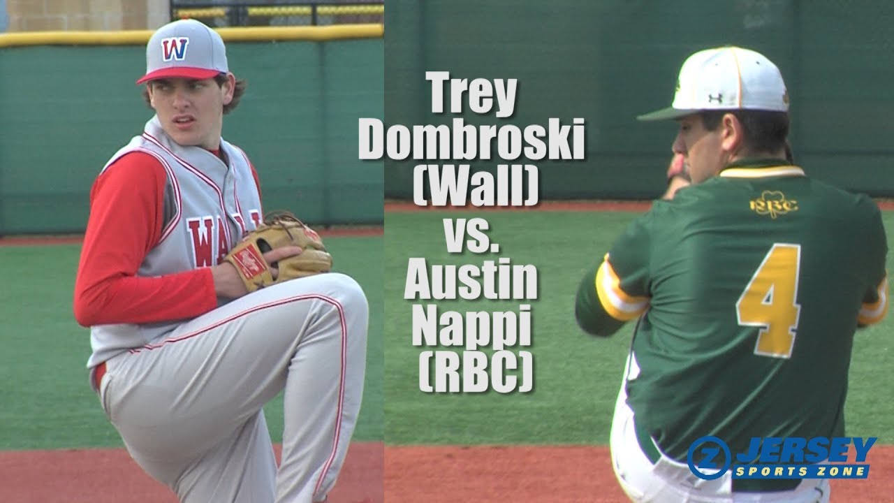 Wall 6 Red Bank Catholic 1 | HS Baseball | Trey Dombroski 2-hitter 11 K's!