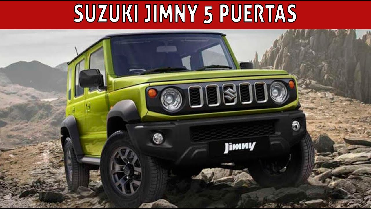 Suzuki Jimny 5 puertas presentado por Jorge Koechlin