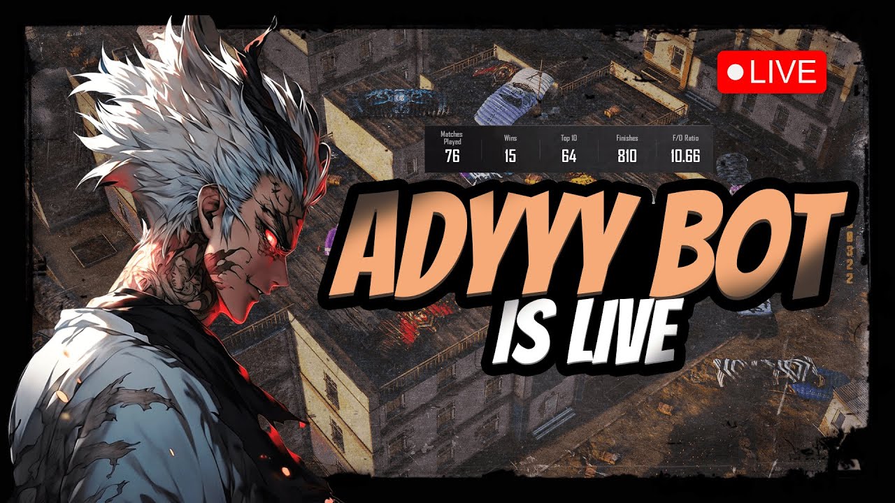 AdyyyBot 🔥| BGMI LIVE ‪‪@AdyyyBot #shortslive #shortfeed #bgmilive