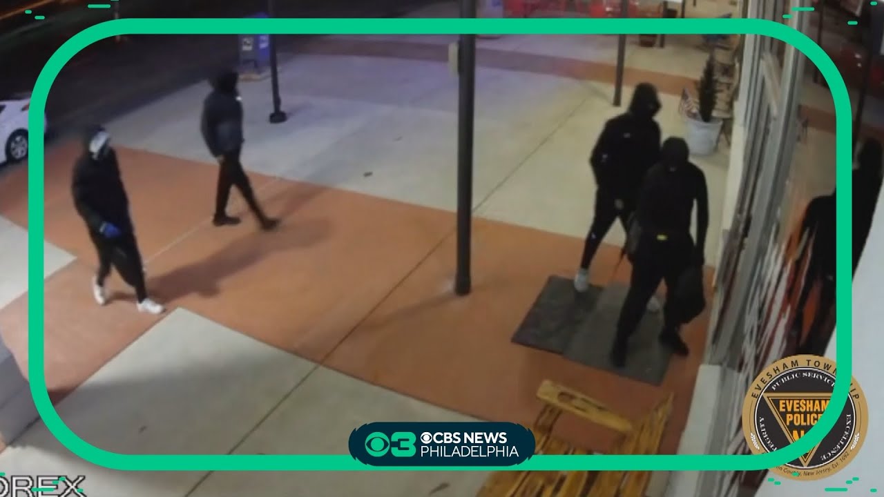 Evesham Police give updates on group stealing guns, ammo at gun shop in Marlton