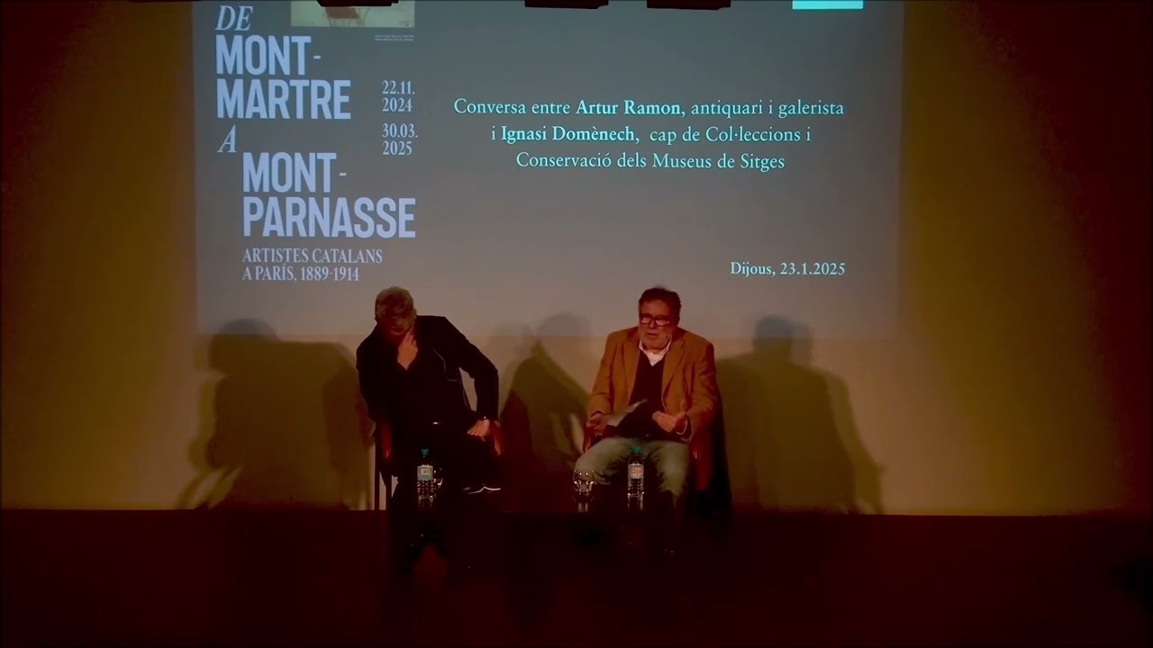 «Enlluernats per París». Conferències i converses: Col·leccionisme i mercat de l’art.