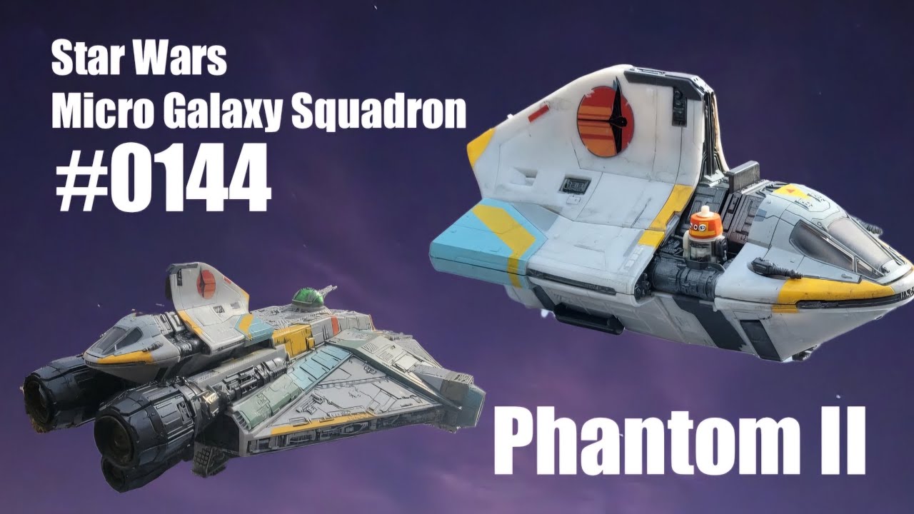 Star Wars Micro Galaxy Squadron #0144 Phantom II #starwars #starwarsrebels #jazwares