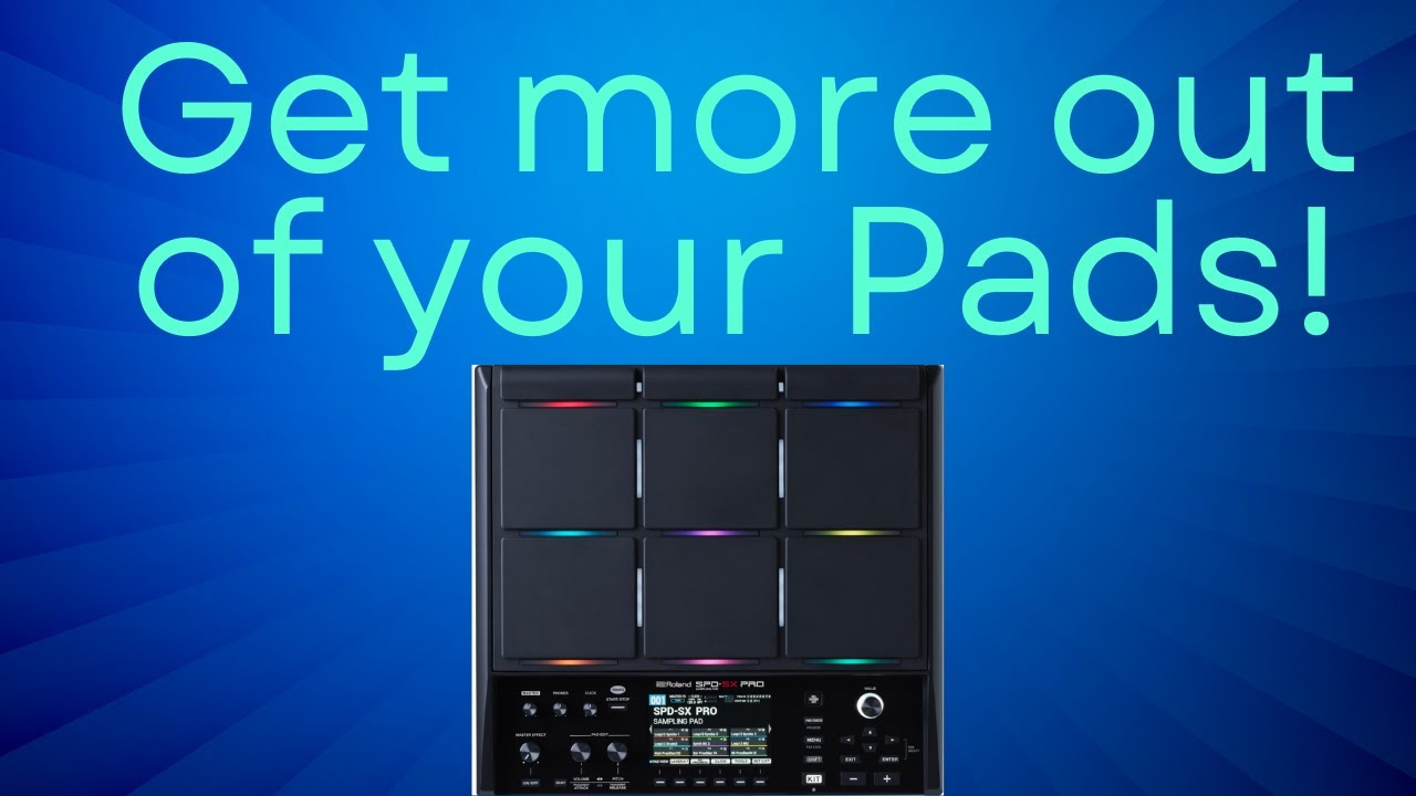 How to use Pad Link on The Roland SPD - SX Pro