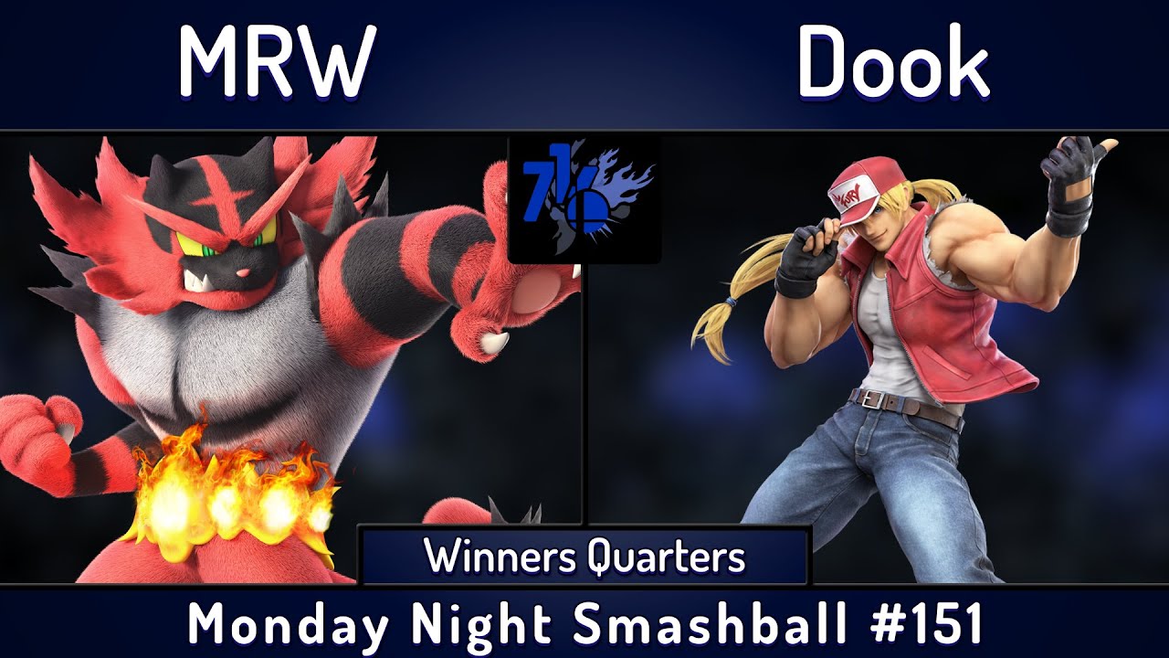 MNS # 151 | MRW (Incineroar) vs Dook (Terry) | WQF | SSBU Smash Ultimate