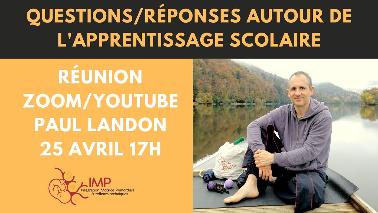 Paul Landon partage son expérience de 30 ans autour de l'amélioration de l'apprentissage