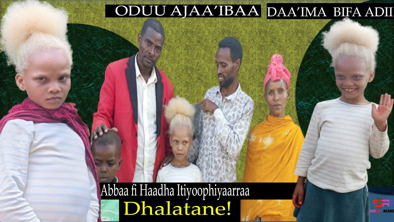Ijoollee Abbaa fi Haati Oromoo Gujii ta'anee Afaan Ingliffaatiin Afaan Hiikkatane.