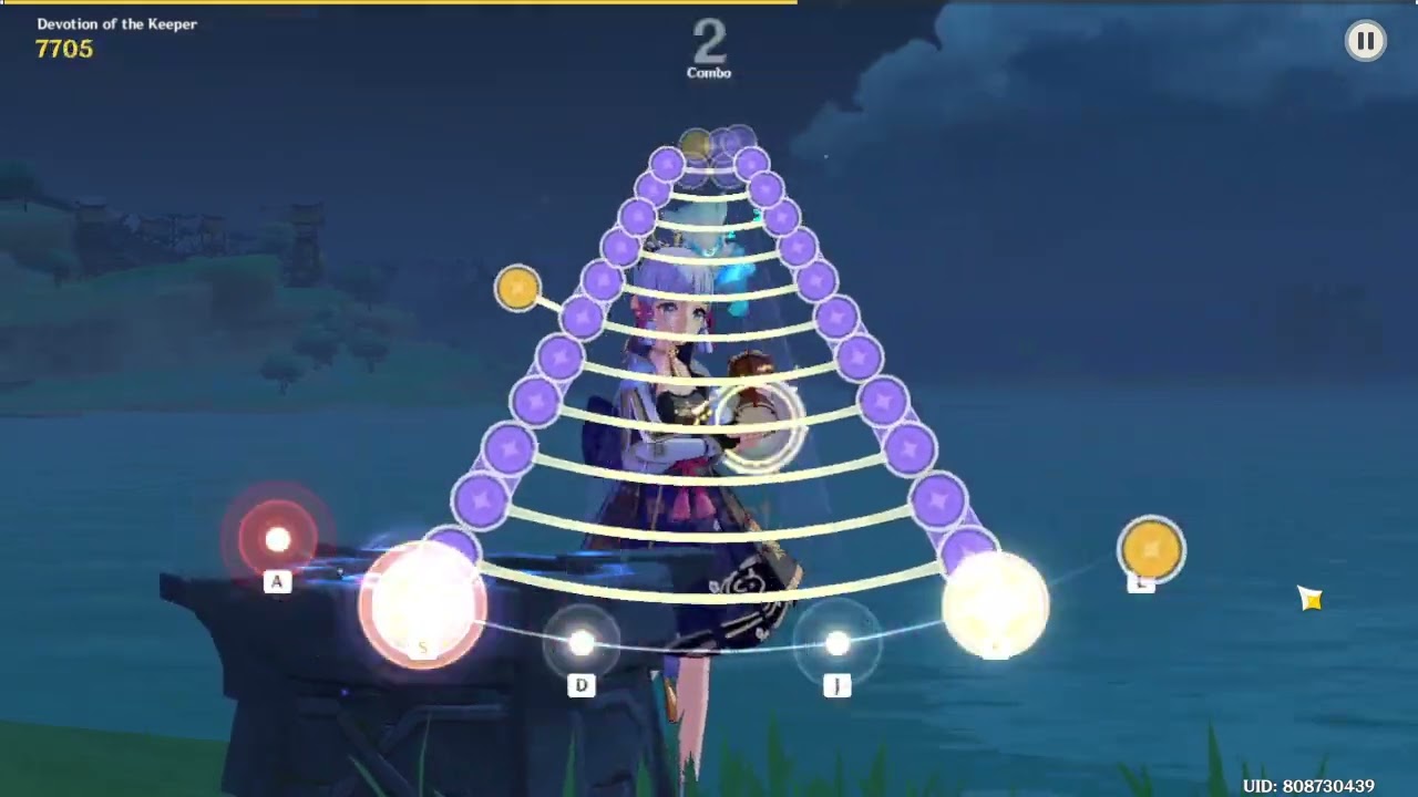 [Genshin Impact] Devotion of the Keeper - Drumalong Submission Event (Custom Chart)