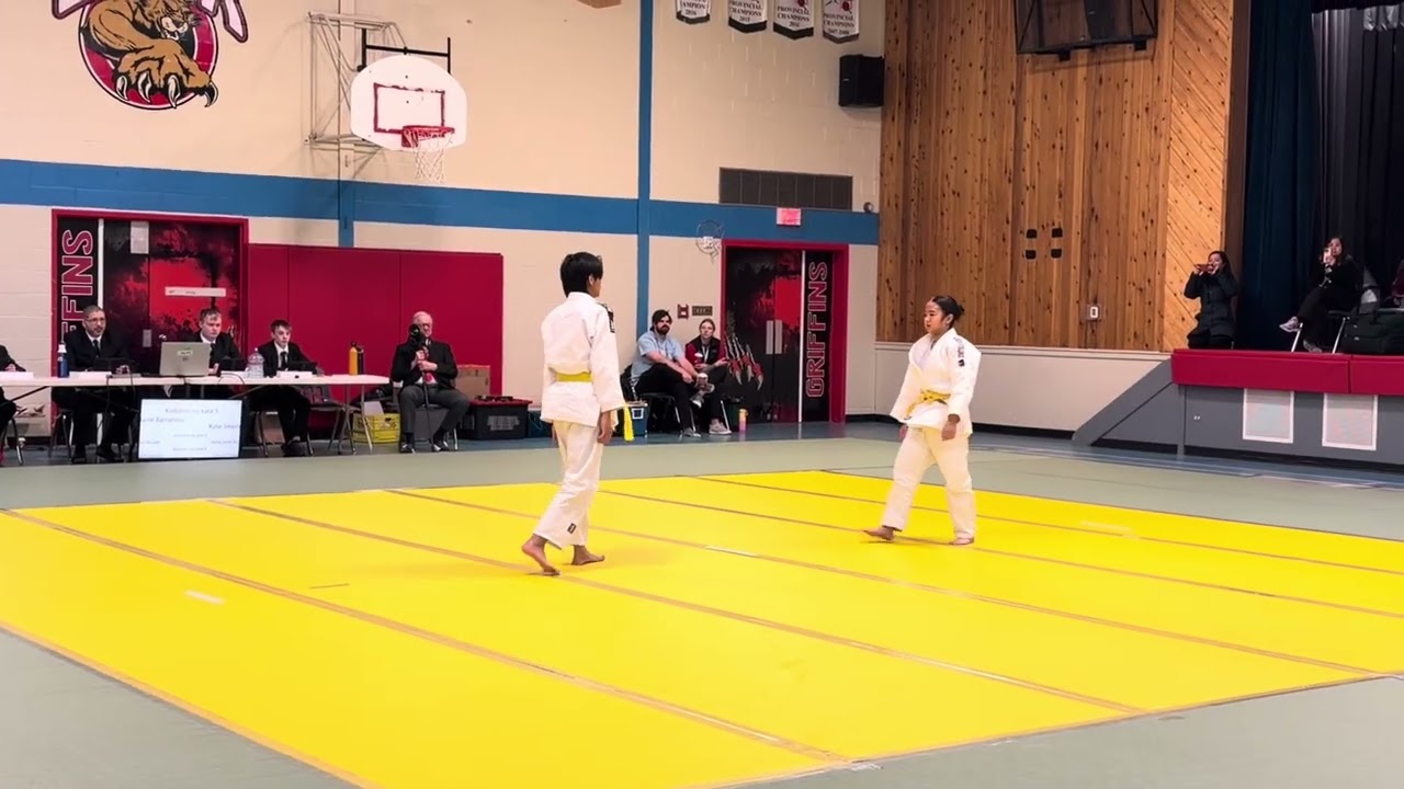 Saskatchewan Winter Games (Kodomo no kata 5) Aron and Kylie .02.21.2026 #kata #judo #canada #happy 