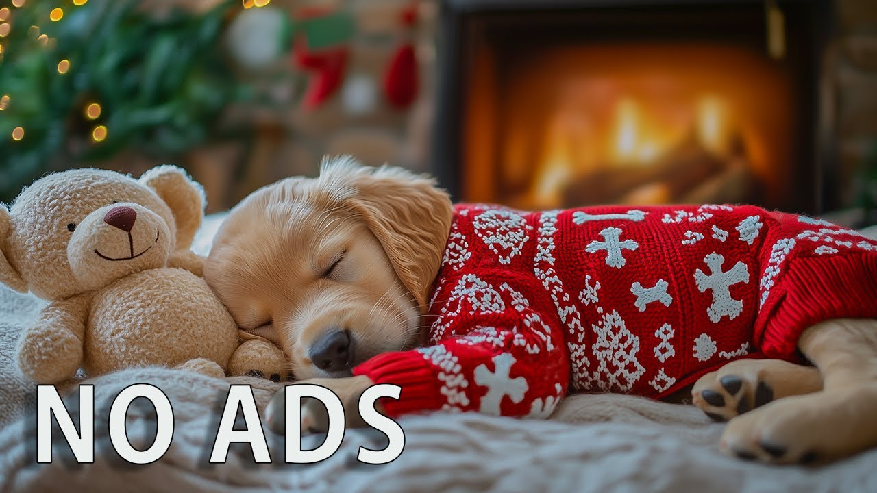 12 HOURS Dog Calming Music 🐶🌸 Gentle Audio for Dogs Who Startle Easily 🎶 No Ads