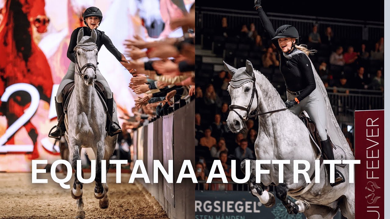 WIR REITEN AUF DER EQUITANA 🤯