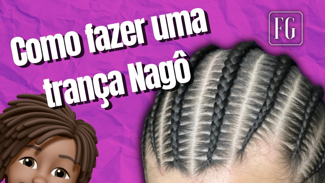 TUTORIAL Trança nagô/raiz •• stitches •• FG 💜