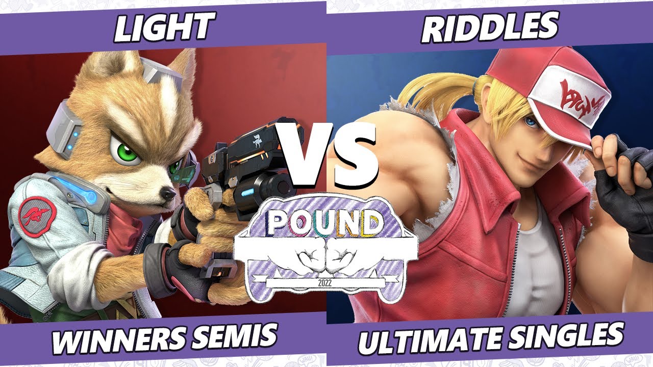 Pound 2022 Winners Semis - Light (Fox) Vs. Riddles (Terry) SSBU Smash Ultimate Tournament