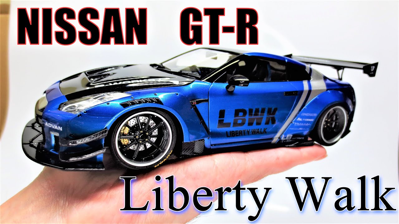LIBERTYWALK  R35 GT-R  　Assembly complete.組立完成。