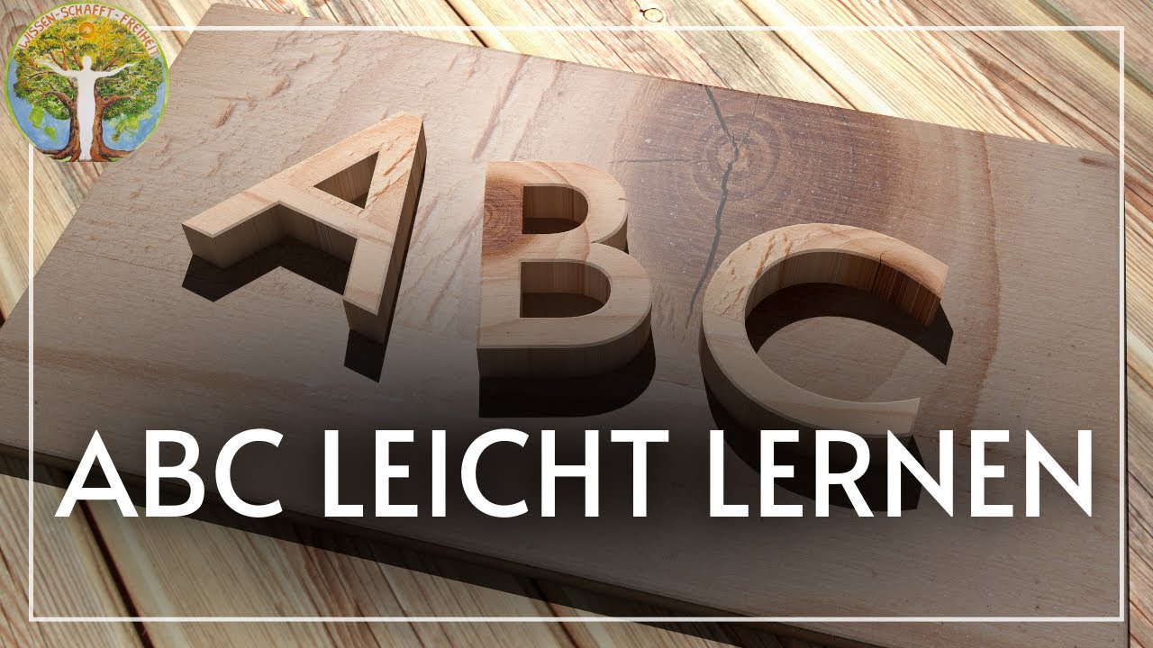 Wie man das ABC einfach lernt - eine Bildergeschichte