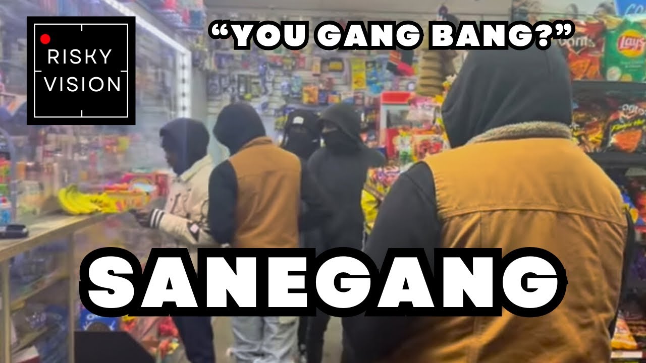 SaneGang PRESSES Customer In Opps Store With A Switch