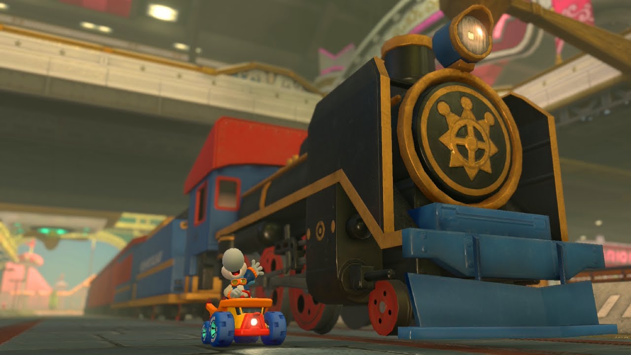 Full Train Journey in Mario Kart World | Relaxing Train Sounds