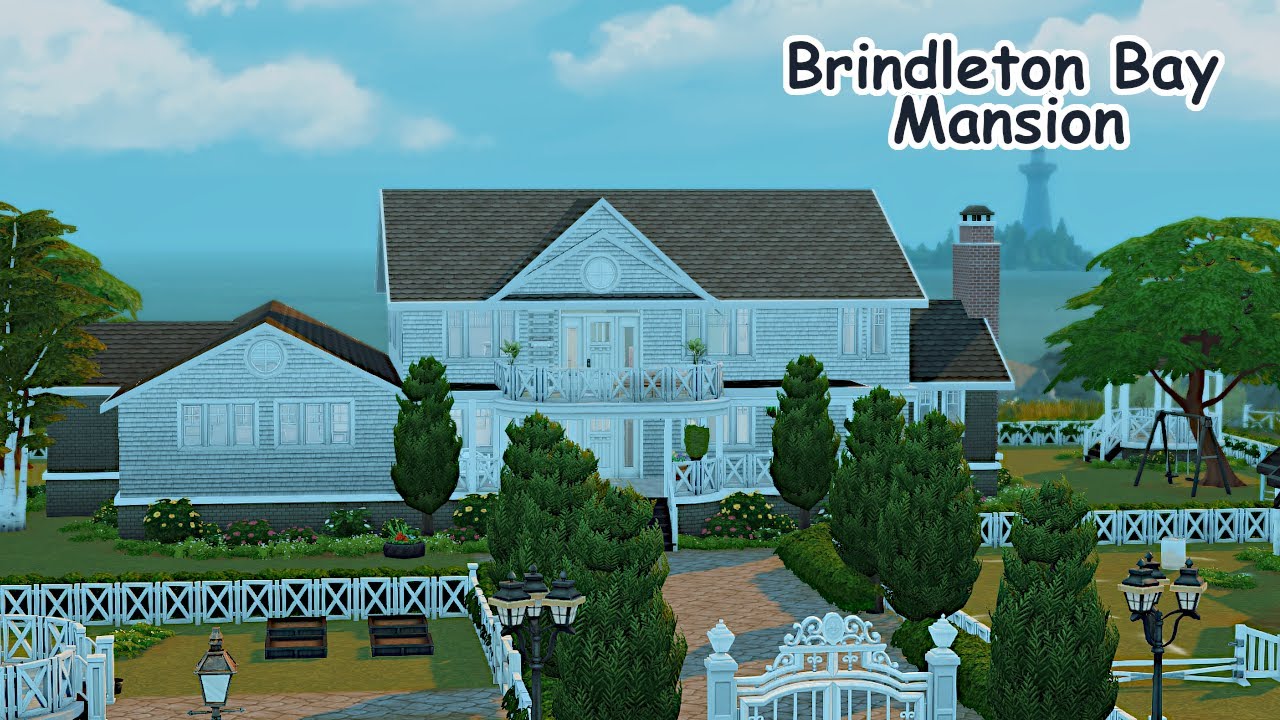 Brindleton Bay Mansion | Sims 4 | Speed Build