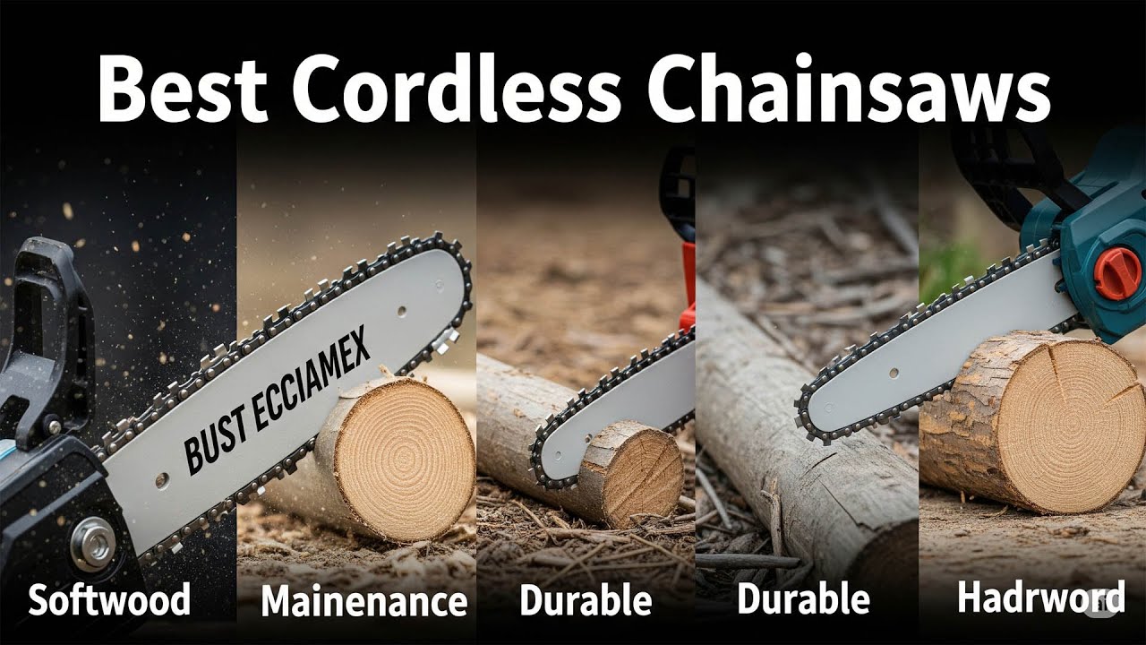 TOP 5 Best Cordless Chainsaws 2026 | Best chainsaws on Amazon